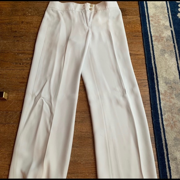 Icy white wide leg trousers - Picture 2 of 10